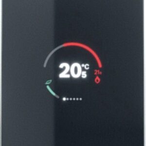 Bosch EasyControl slimme thermostaat Zwart + EasyControl Adapter (set)