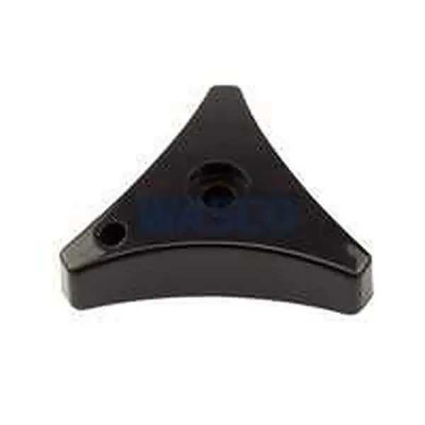 Bouton noir pour robinet de façade Comfort Line