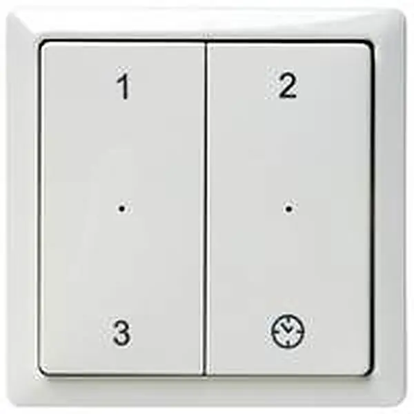 Émetteur/interrupteur Zehnder RFZ, blanc