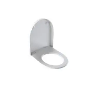 Abattant WC Geberit 300 Basic avec couvercle blanc notamment pour abattant WC 300 Basic S8H51107000G