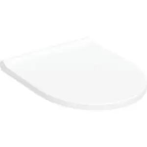 Abattant WC Geberit Acanto softclose avec couvercle et charnières quick-release blanc brillant