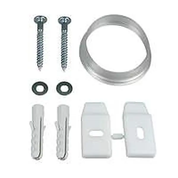 Kit de fixation de réservoir Wisa avec bague d'étanchéité pour tube de chute