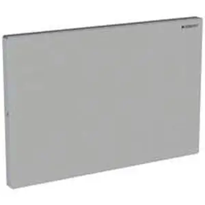 Geberit Sigma afdekplaat vastschroefbaar geborsteld RVS easy to clean