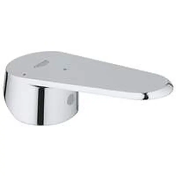 Poignée chromée Grohe pour notamment mitigeur de lavabo sans vidage 46864000
