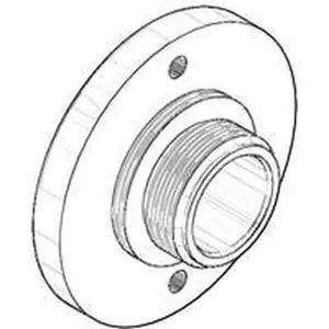 Dornbracht basis-element voor o.a. Inbouwthermostaat met stopkraan 091212053-00