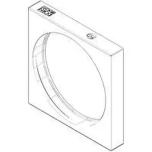Dornbracht rozet voor o.a. 3-gats badmengkraan 092767011-00