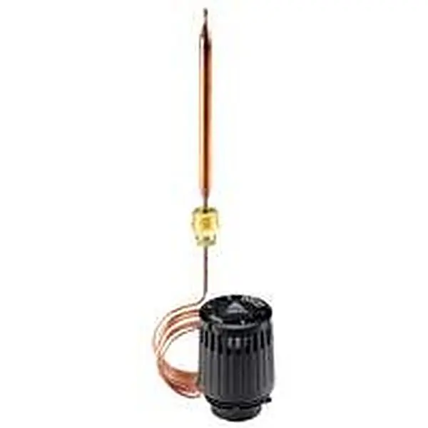 Élément thermostatique Danfoss RAVI 43-65°C, PN10, à liquide, l= 2m, noir