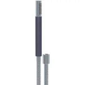 Vola T2 handdouche met metalen doucheslang 150 cm chroom