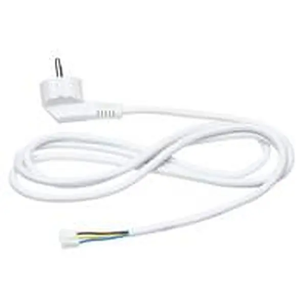 Orcon randaarde netsnoer wit inclusief connector voor MVS15R