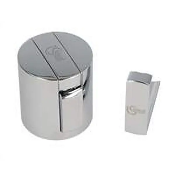 Poignée de température Ideal Standard chromée pour mitigeur thermostatique de bain DN15 chr. (F2910AA) e.a. A962879AA