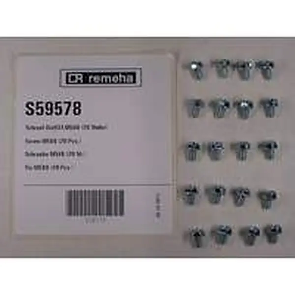 Remeha schroef DIN933 M5x8 20 stuks