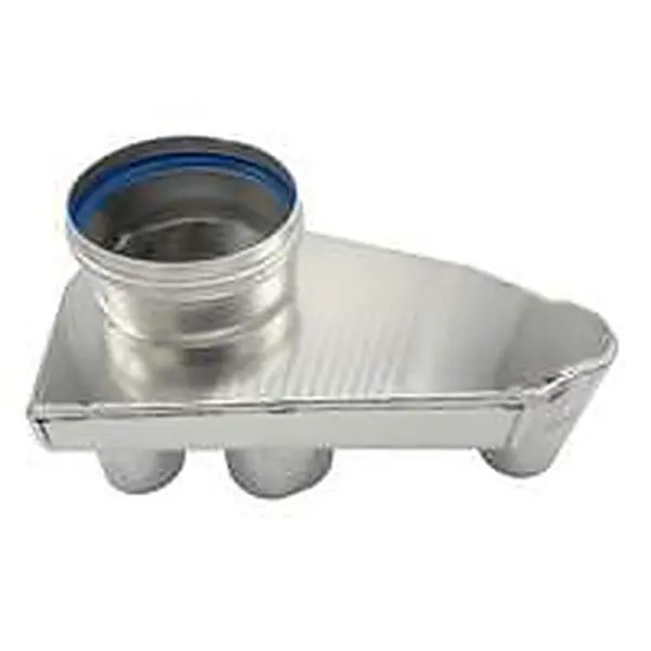 Remeha rookgascollector (boven) CWH120
