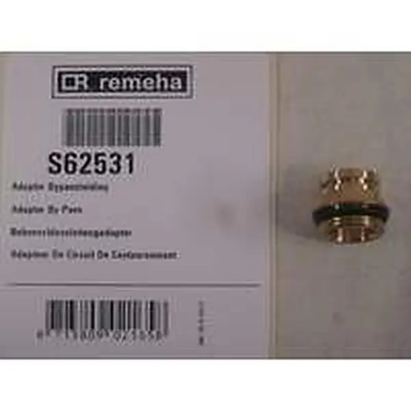 Remeha adapter bypassleiding binnen