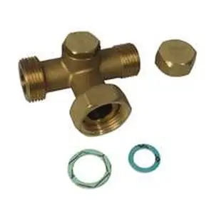 Pièce de raccordement en croix (assemblage) Remeha