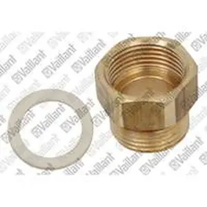 Vaillant nippel voor o.a. uniTOWER VIH QW 190/1 E (0010019709) 0020233649