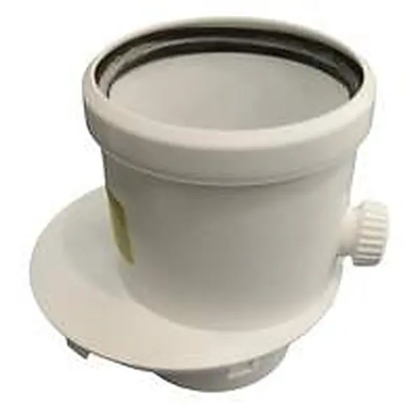 Adaptateur de fumées Intergas 80/80 mm
