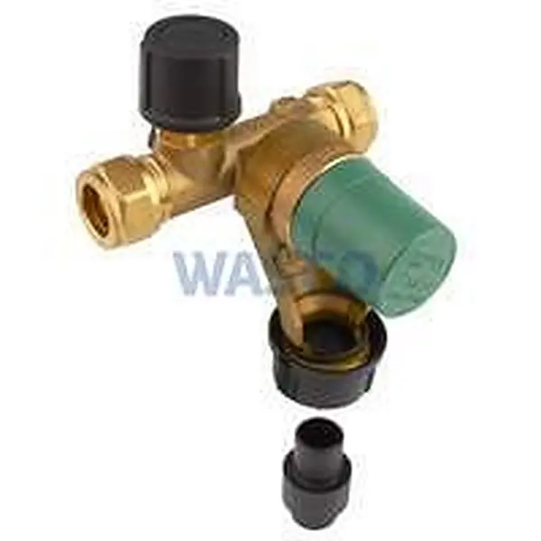 Groupe de sécurité Intergas 8bar 15 x 15 mm à compression