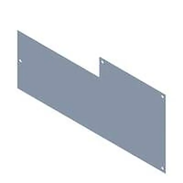 Eco Heating Afdekplaat boven Senato r+ RAL7001