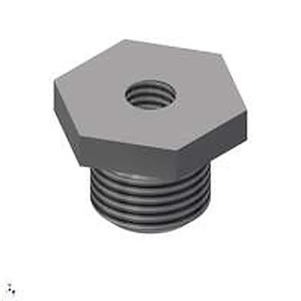 Eco Heating ehs soknippel verloop g1/8"-m5 rvs