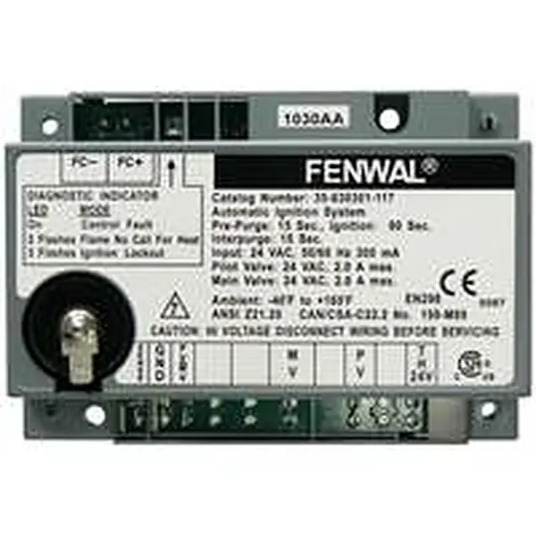 Boîtier de commande du brûleur Remeha EBW