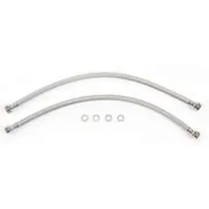 Inventum set flexibele slangen 30CM 2X 3/8"