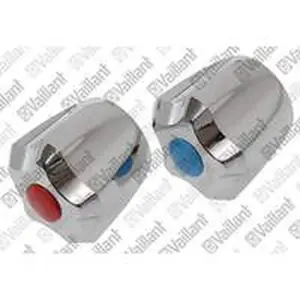 Vaillant knop (rood blauw) voor o.a. MAG Mini 11-0/1 GX Open 0020193835