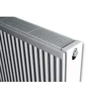 Radiateur à panneaux Brugman Compact 4, type 22, l= 2000 mm, h= 600 mm, 3366 Watt, avec kit de montage