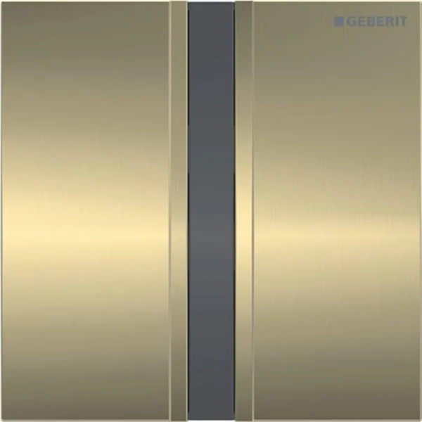 Geberit afdekplaat type 50 messing geborsteld