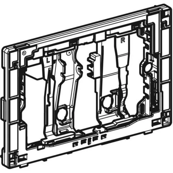 Cadre pivotant Geberit pour module DuoFresh avec activation manuelle (modules et supports de bloc WC) 243.974.BZ.1
