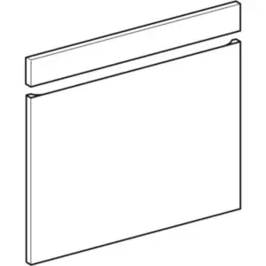 Geberit renova plan set voorzijden b=55cm noten hickory f