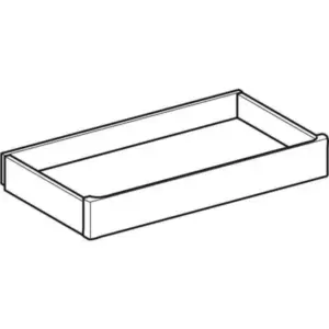 Geberit renova plan binnenlade b=70cm lava gelakt mat