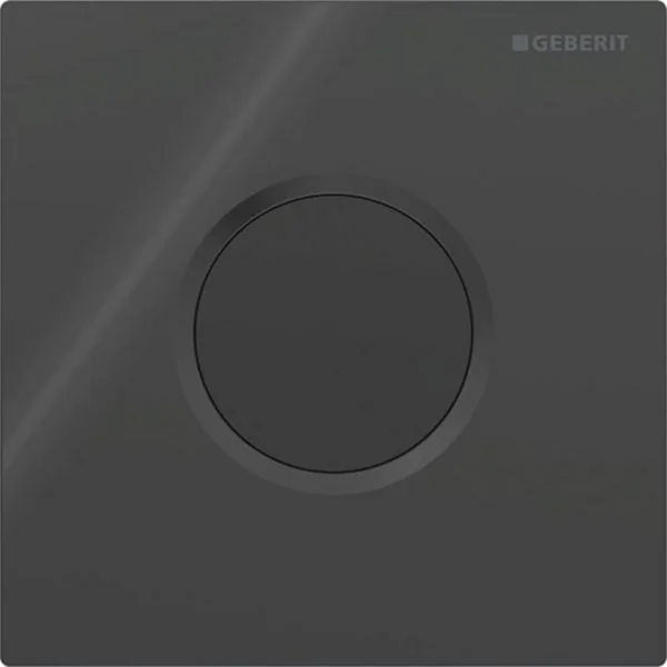 Geberit type 01 afdekplaat IR round Gitzw. RAL9005