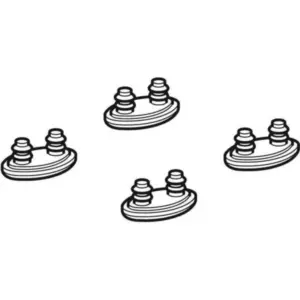 Geberit Set rubbers tbv zitting