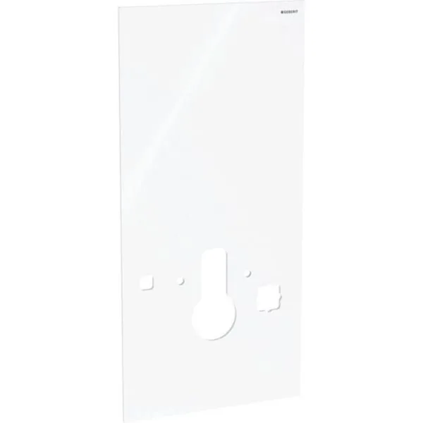 Geberit frontafwerking 114cm glas Wit