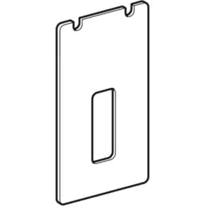Geberit serviceluik kraan glas Wit