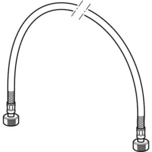 Geberit pantserslang voor Preda en Selva BJ 243.341.00.1