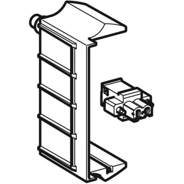 Bornes de raccordement Geberit avec cache raccordement 230V