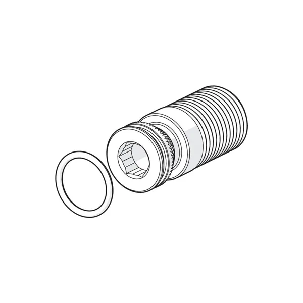 Hansa schroefverbinding compleet