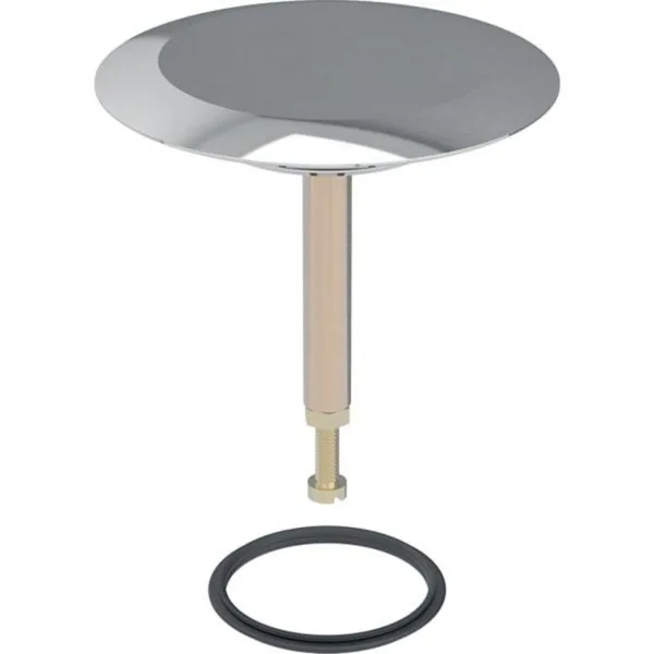 Geberit stop badafvoer drukbediening glans chroom