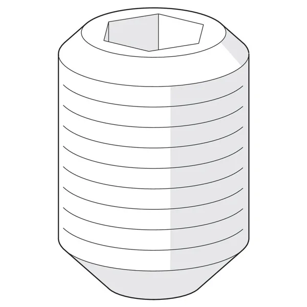 Vis de réglage Hansa M6 x 9,5 SW2,5