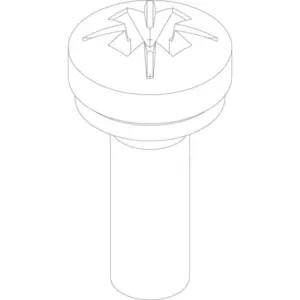 Bosch schroef M6x18 (10x)