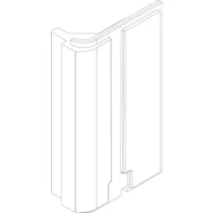 Nefit zijpaneel EPP > 10kW voor o.a. Monoblock ODU 13 T 8738206081