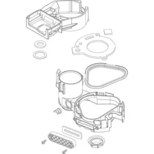 Nefit condensopvangstuk voor o.a. BaseLine HRC24 CW3 II 87377014750