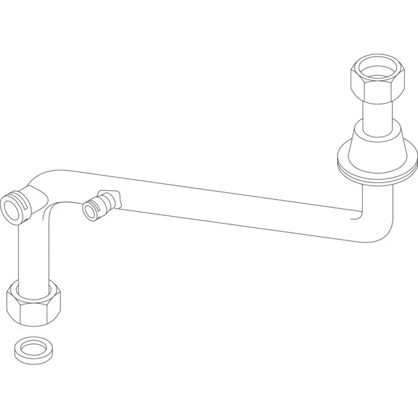 Bosch retourleiding pomp/ww