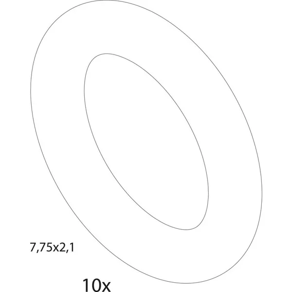 Bosch O-ring 10 stuks