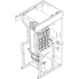 Buderus/Bosch ketelblok 4sec r 8738804583