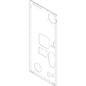 Buderus/Bosch achterwand 200-300 r 8738804939