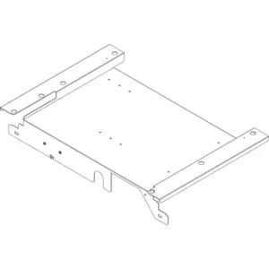 Buderus/Bosch plaat boven 150 r 8738804945