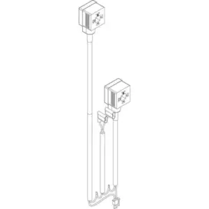 Buderus/Bosch kabel drukschakelaar 3Y 290/760 8738805148