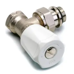 Robinet de radiateur manuel Comap Euro-Sar équerre ½"